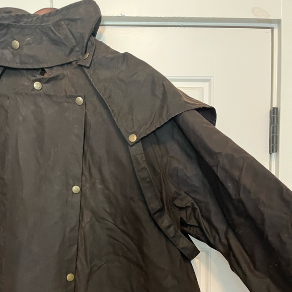 Outback Trading Company Limited Vintage waterproof full-length oiled slicker - Picture 10 of 16